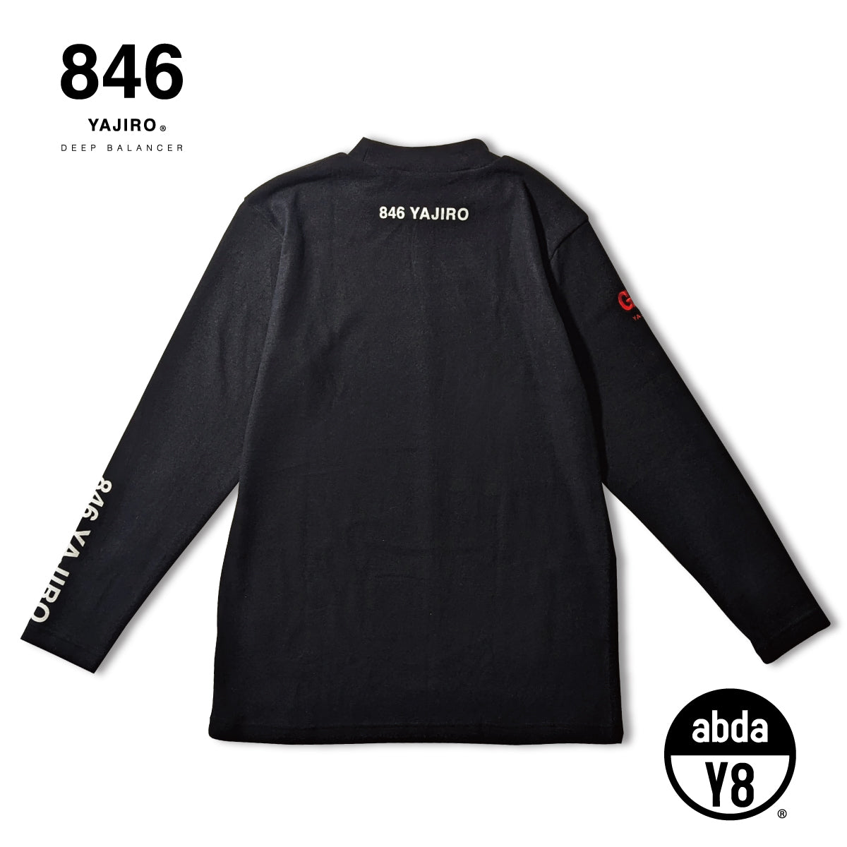 GP Mens Sleeve Neck BLACK