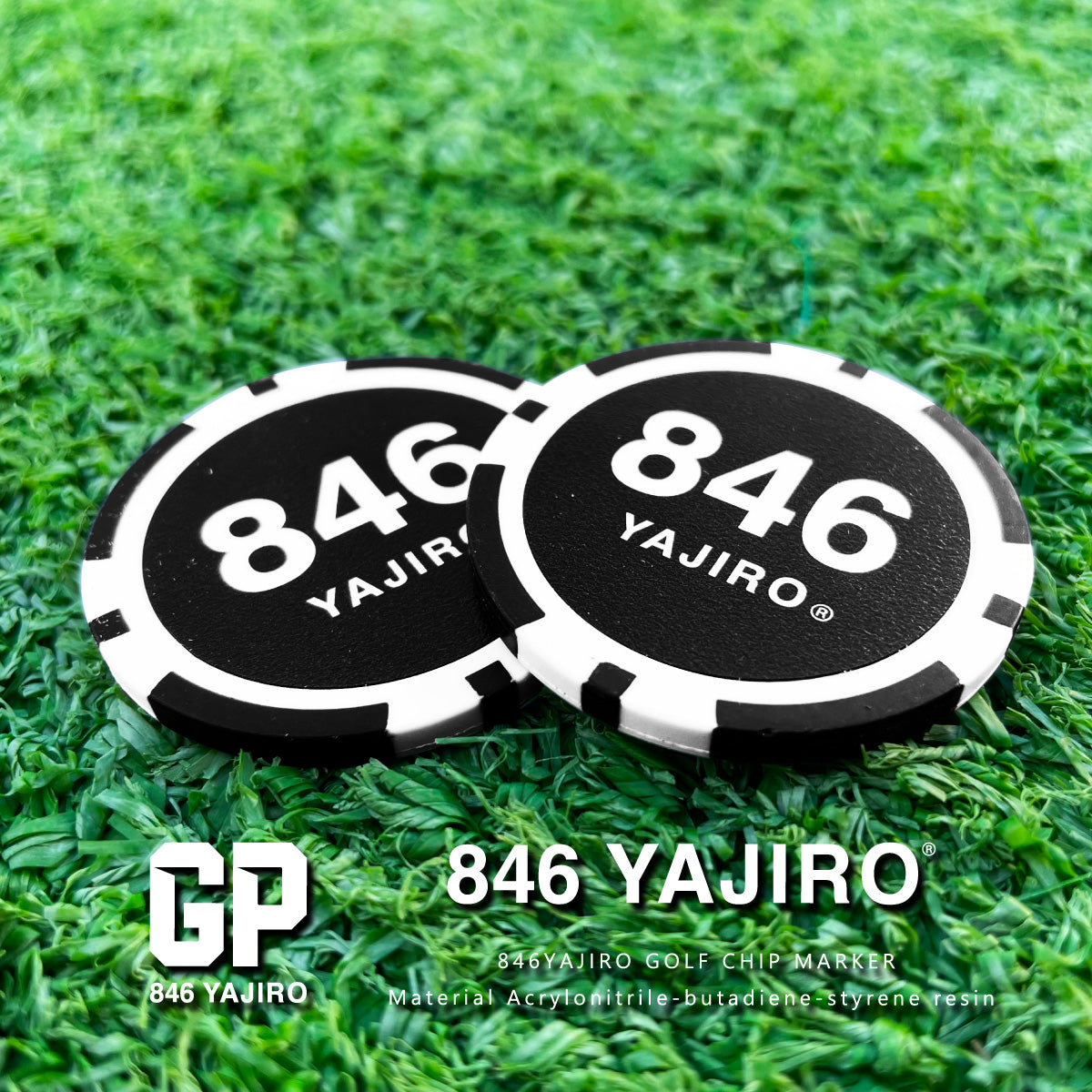 846YAJIRO GOLF CHIP MARKER