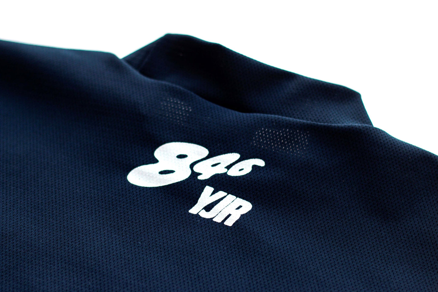 846YAJIRO GOLF Mock Neck NAVY (Unisex)