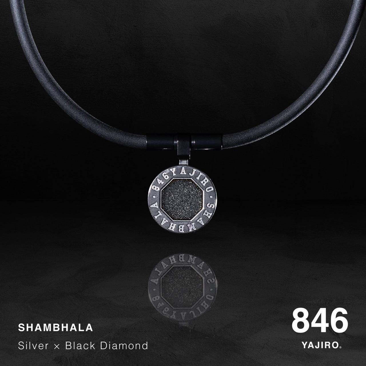 スポーツネックレス〕 NEW SHAMBHALA Necklace 【Silver×Black Diamond】 –  846YAJIROオンラインショップ