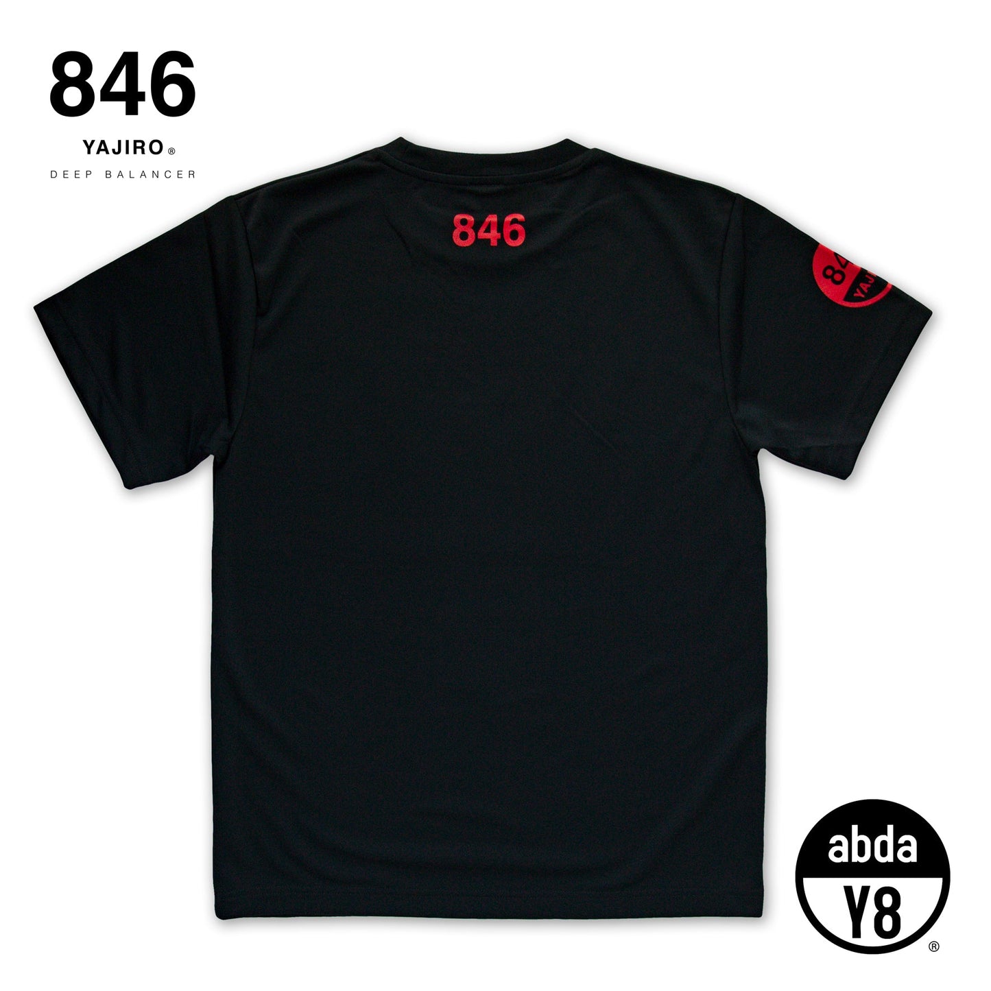 joy series T-shirt Black×Red (Unisex)
