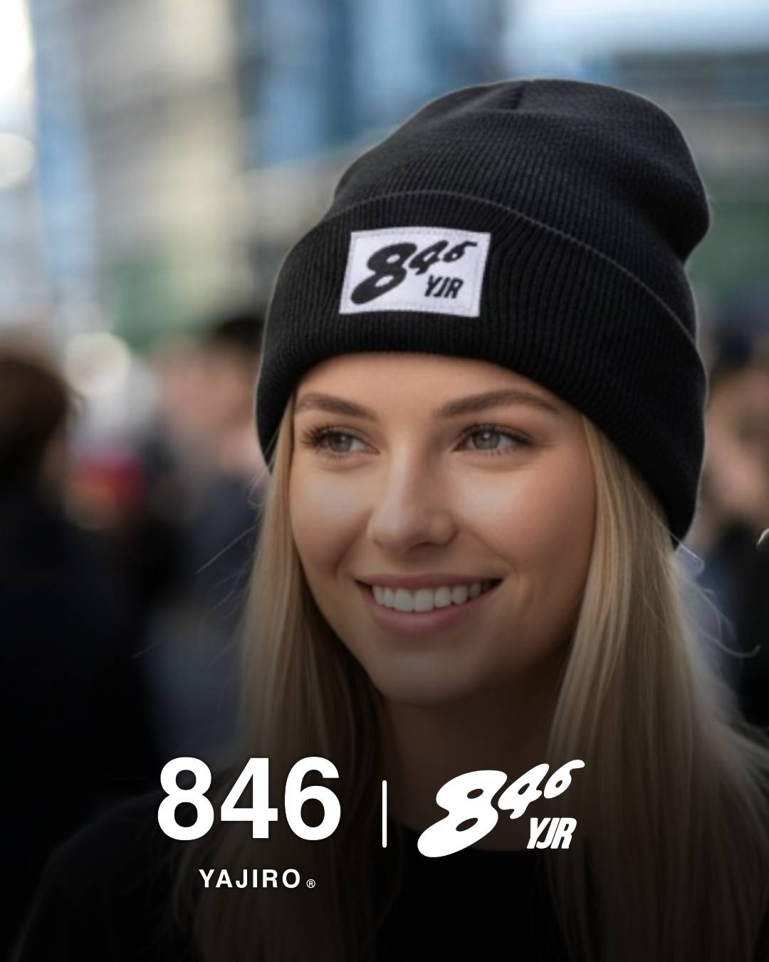 Anela Knit Cap BLACK