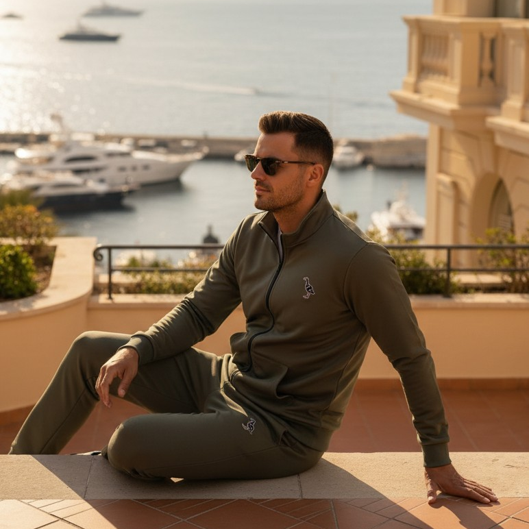 Signature J KHAKI(ジップジャケット)