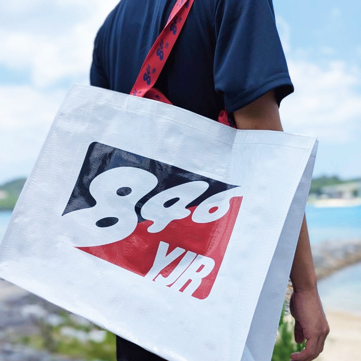 Carry Nylon Bag〔BIG〕【FLASH LOGO】