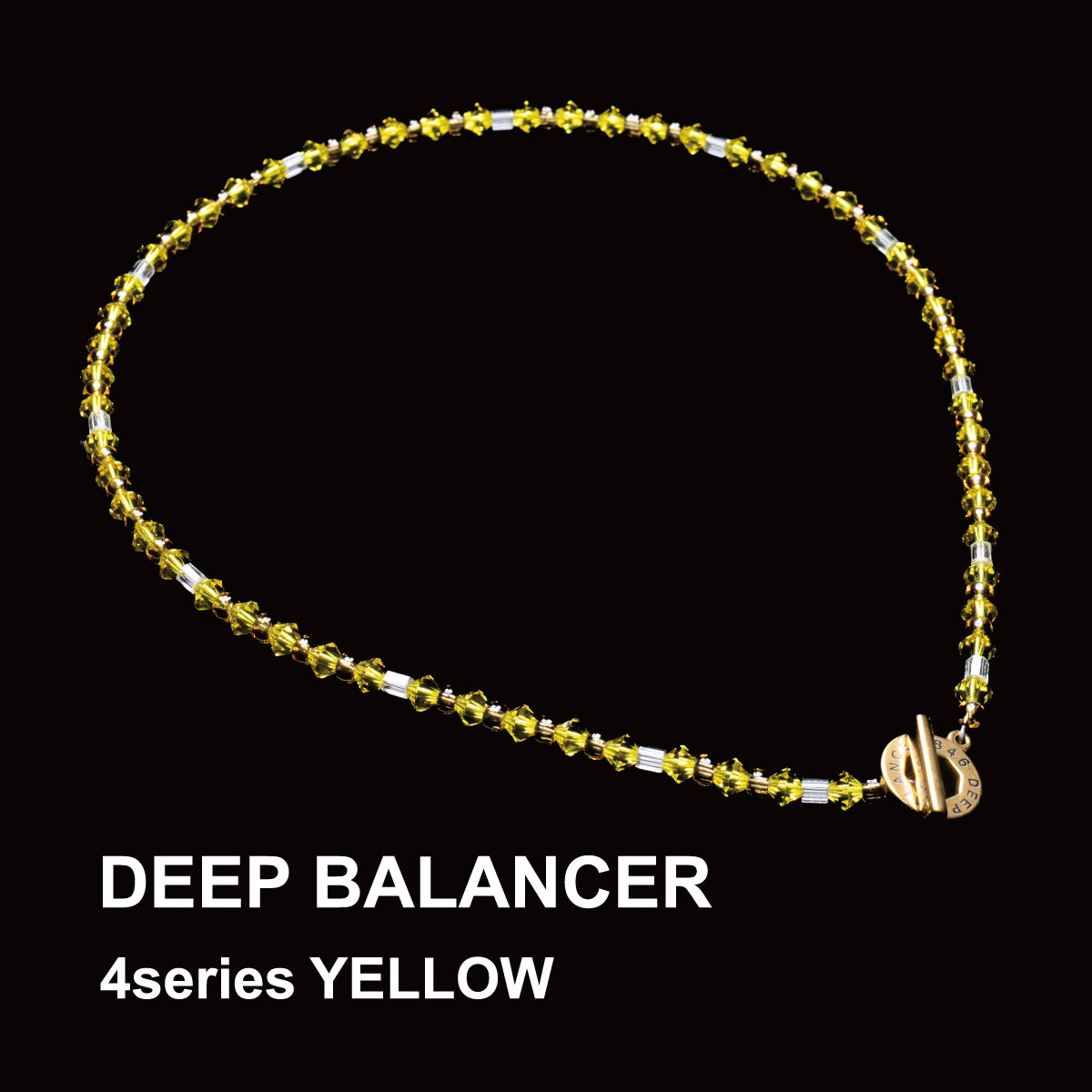 スポーツネックレス〕4シリーズ ネックレス GOLD TITA22【YELLOW 