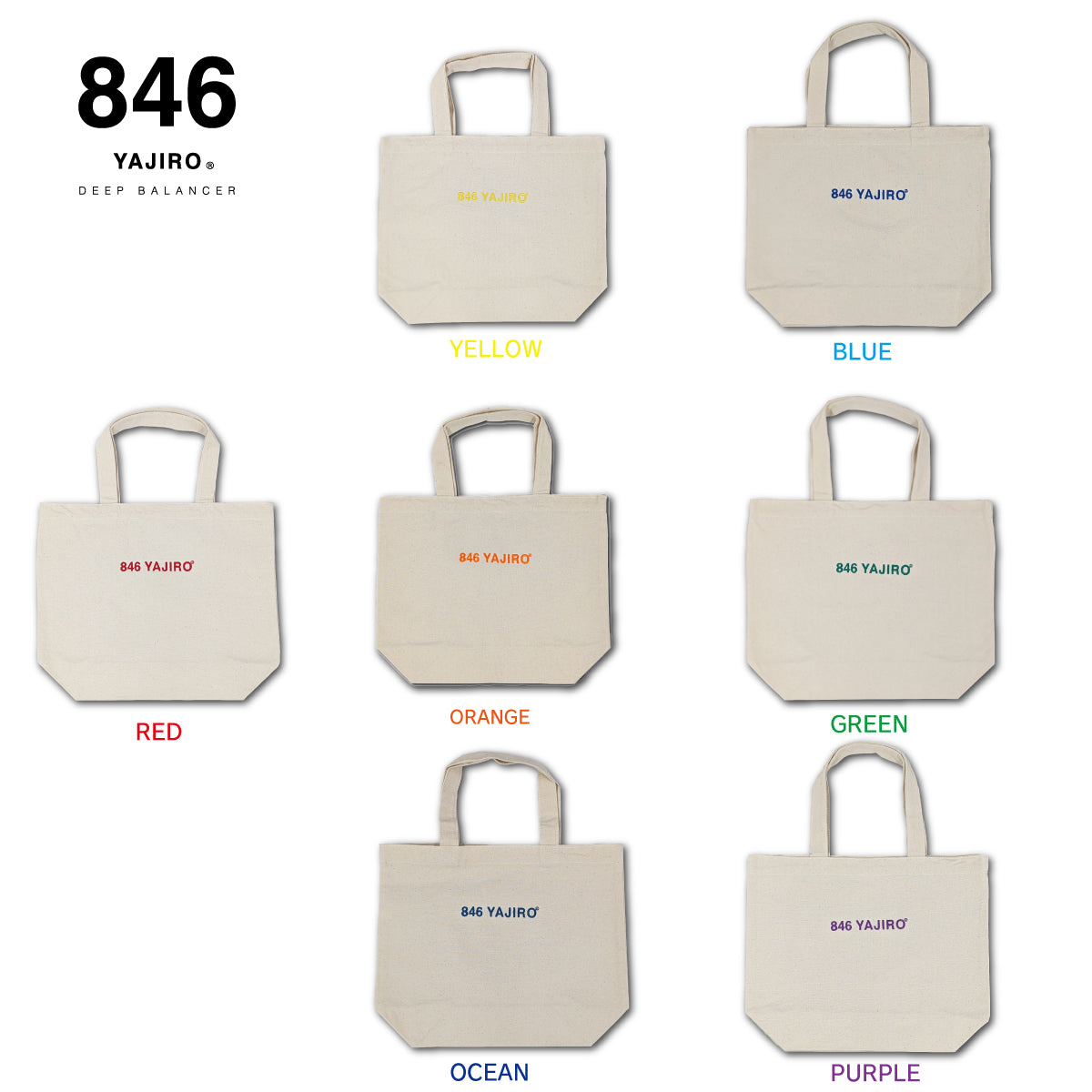 846YAJIRO Tote Bag – 846YAJIROオンラインショップ