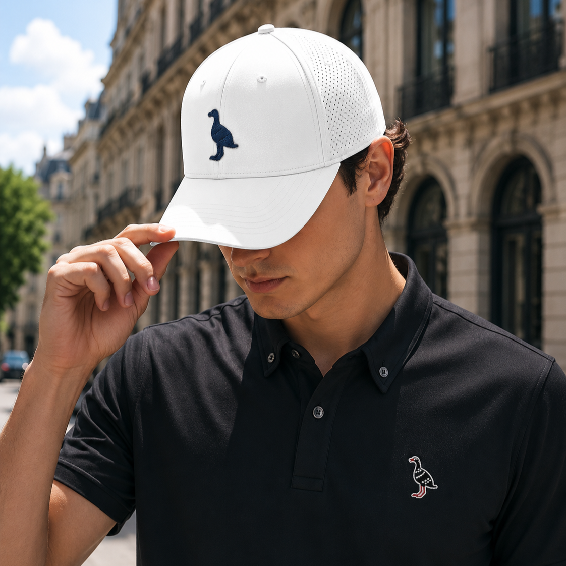 Punching Silhouette Cap