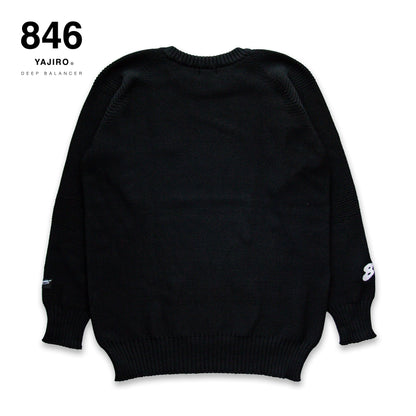 846YAJIRO Sports Knit【FLASH LOGO】 (Unisex)