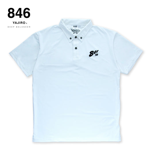 846YAJIRO GOLF Polo shirt WHITE (Unisex)