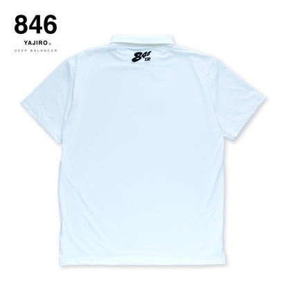 846YAJIRO GOLF Polo shirt WHITE (Unisex)