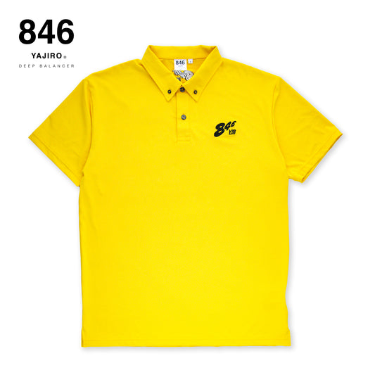 846YAJIRO GOLF Polo shirt YELLOW (Unisex)