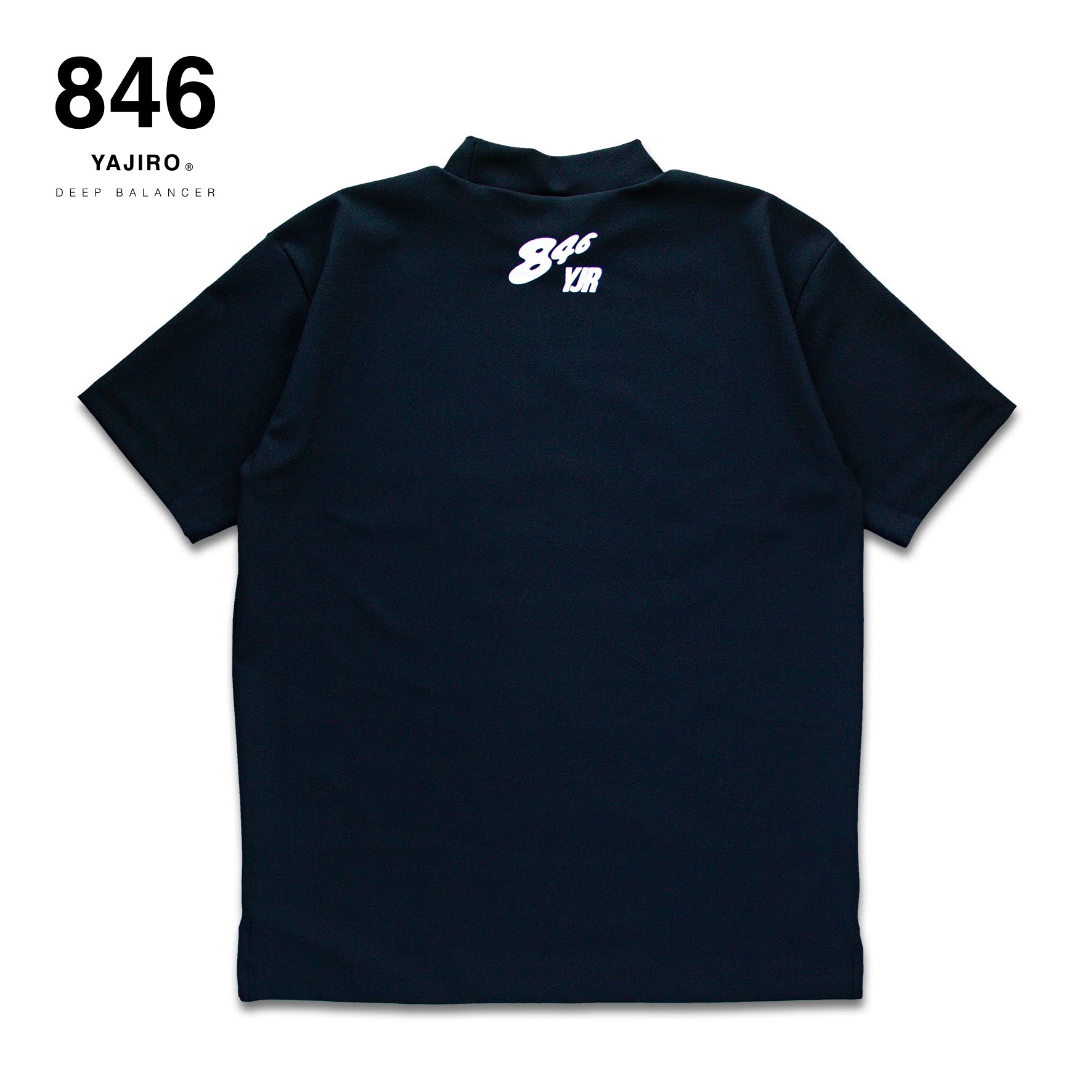 846YAJIRO GOLF Mock Neck NAVY (Unisex) – 846YAJIROオンラインショップ