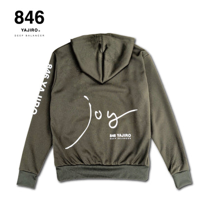 Dry Parka JOY Back Print KHAKI (Unisex)