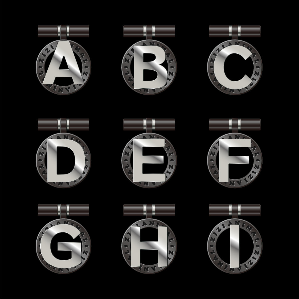 【2026年 福袋】ZIZI Necklace SILVER (シルバー)《イニシャル A～I》