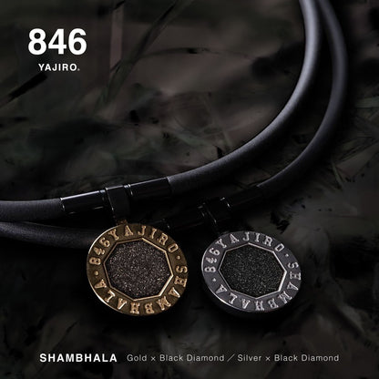 〔スポーツネックレス〕 NEW SHAMBHALA Necklace 【Silver×Black Diamond】