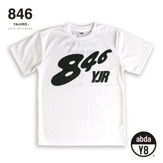 joy series Training Dry T-shirt〔FLASH LOGO〕WHITE (Unisex)