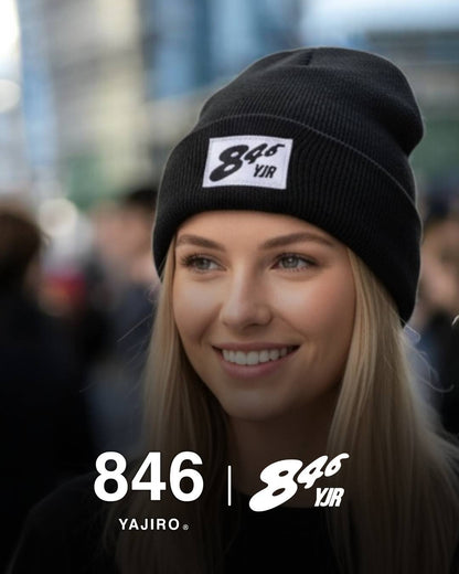 Anela Knit Cap BLACK