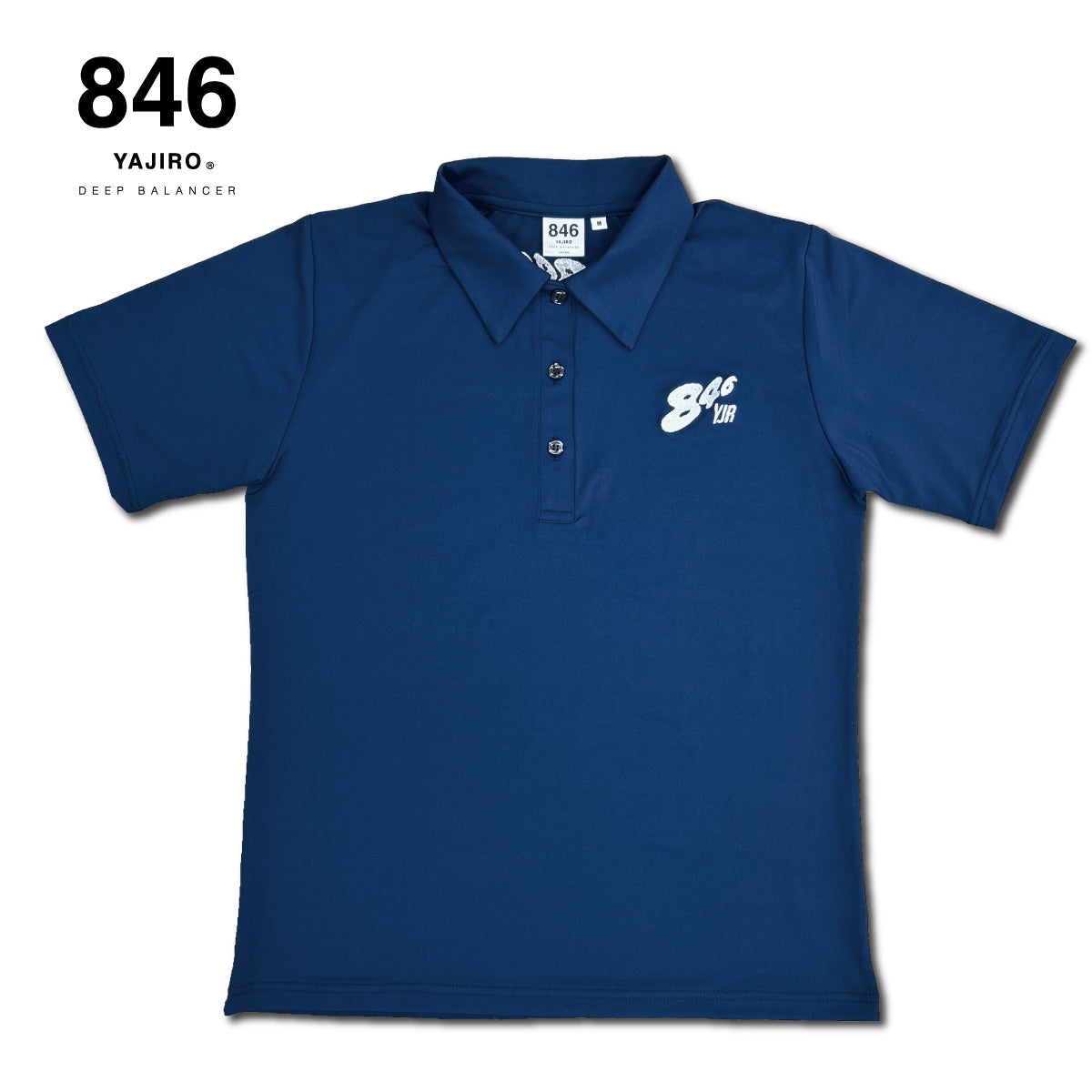 846YAJIRO GOLF Polo shirt NAVY (ladies')