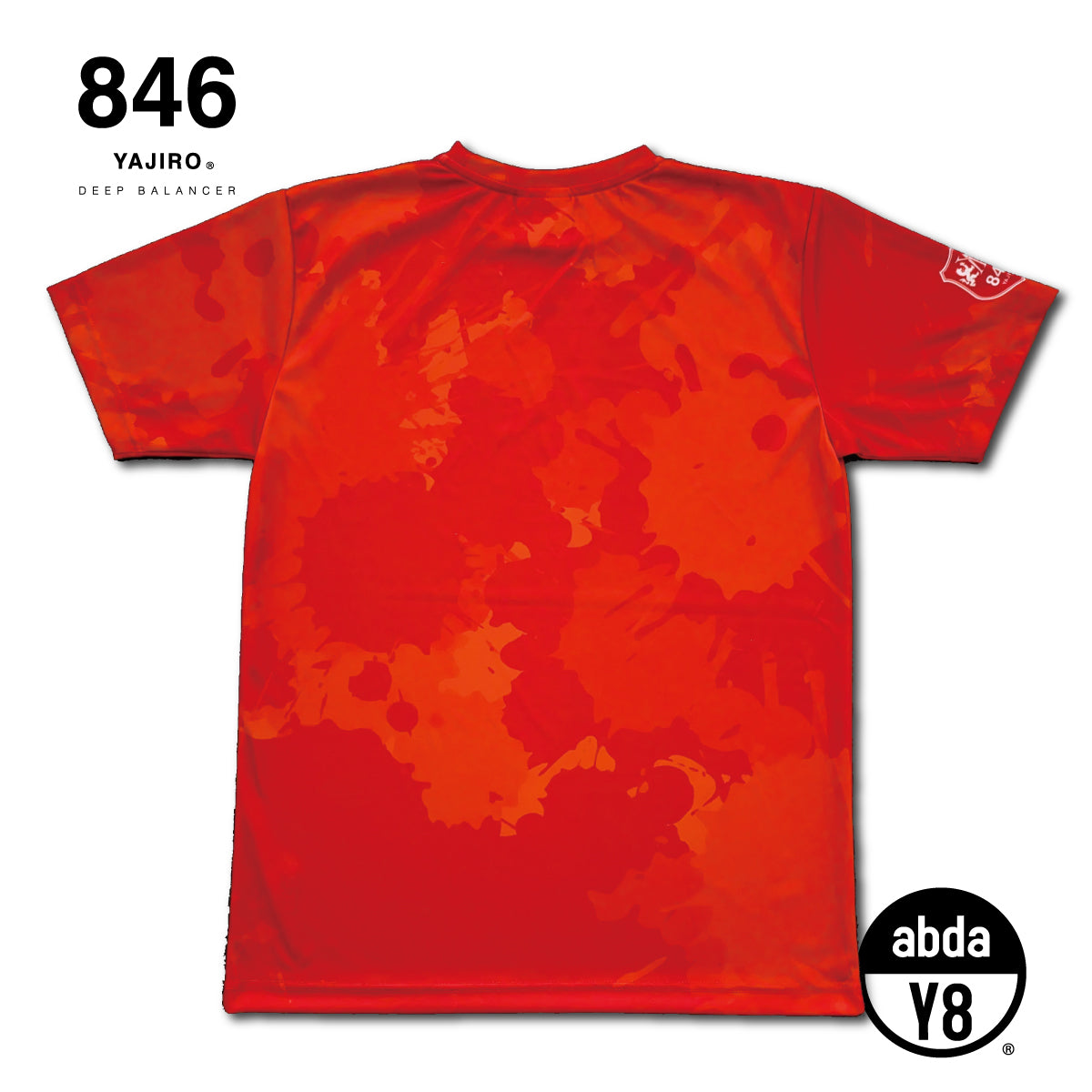 HIGH-CLASS  Splash Dry T-shirt RED (Unisex)