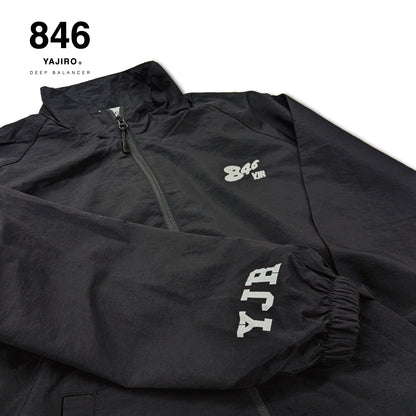 Nylon Stand Neck Raglan Jacket (Unisex)