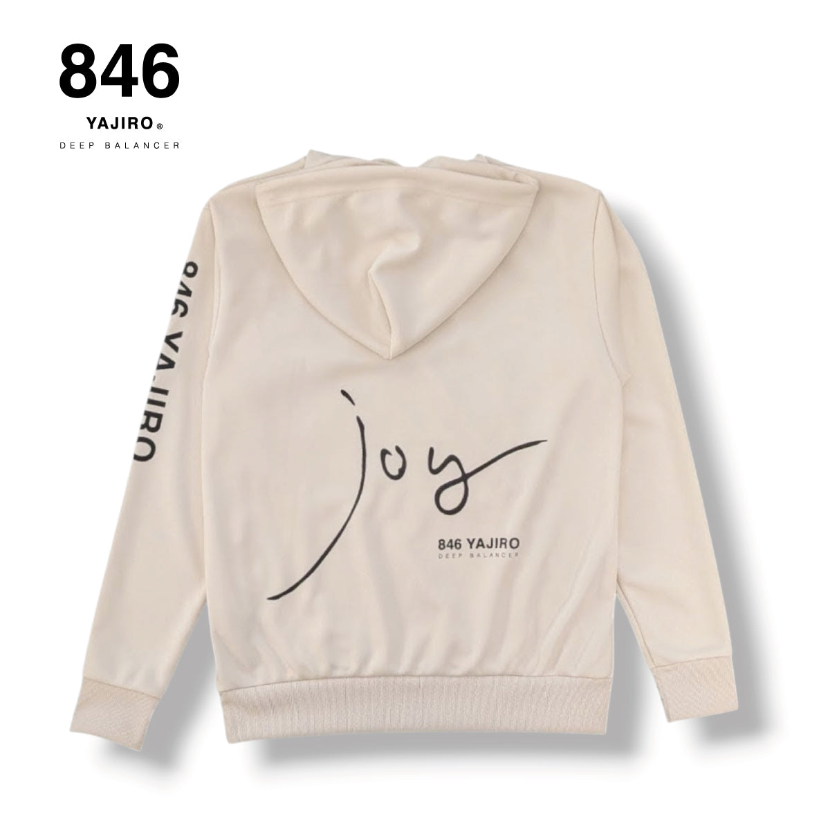 Dry Parka JOY Back Print IVORY (Unisex)