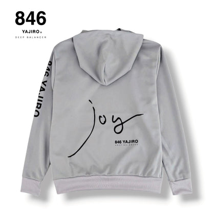 Dry Parka JOY Back Print LIGHT GRAY(Unisex)