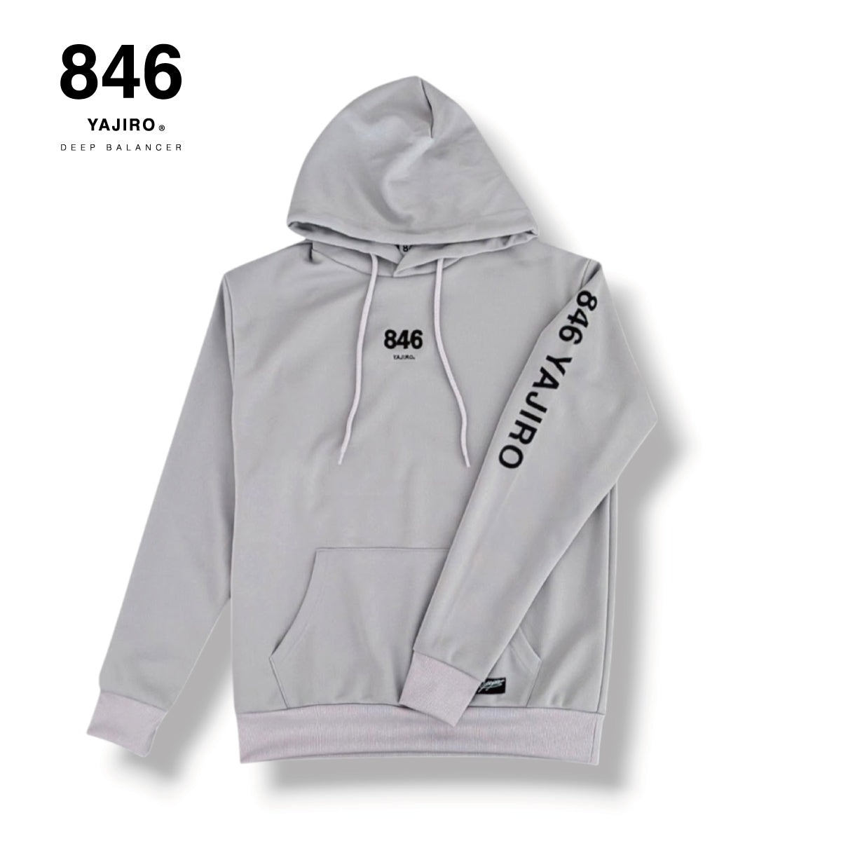 Dry Parka JOY Back Print LIGHT GRAY(Unisex)