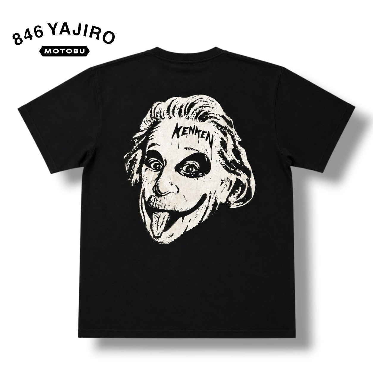 KENKEN JOKER T-shirt Back Print BLACK