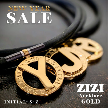 【2026年 福袋】ZIZI Necklace GOLD (ゴールド)《イニシャル S～Z》