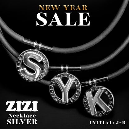 【2026年 福袋】ZIZI Necklace SILVER (シルバー)《イニシャル J～R》