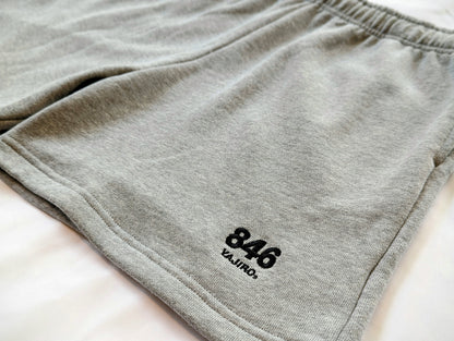 NEW Sweat Half Pants GRAY (Unisex)