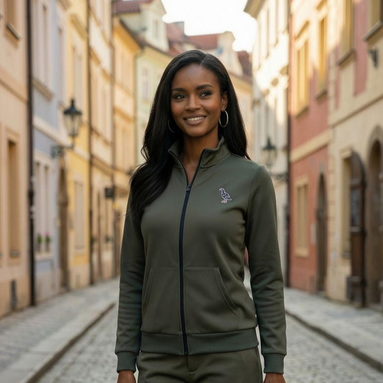 Signature J KHAKI(ジップジャケット)