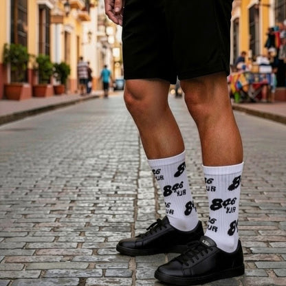 846YAJIRO Casual Socks 【FLASH LOGO】