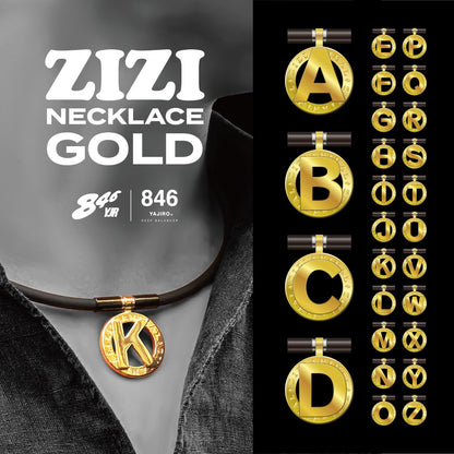 【2026年 福袋】ZIZI Necklace GOLD (ゴールド)《イニシャル A～I》