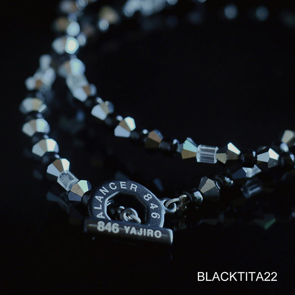 スポーツネックレス〕４シリーズ ネックレス BLACKTITA22 【BLACK×BLACK】 – 846YAJIROオンラインショップ