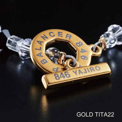 スポーツネックレス〕8シリーズ ネックレス GOLD TITA22【YELLOW スポーツネックレス〕8シリーズ ネックレス GOLD TITA22【YELLOW