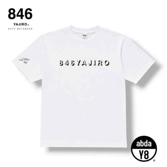 joy Series T-shirt back print  〔shadow〕 White（Unisex）
