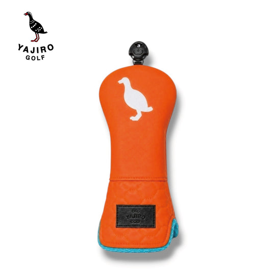 846YAJIRO GOLF Head Cover H-Orange フェアウェイウッド用