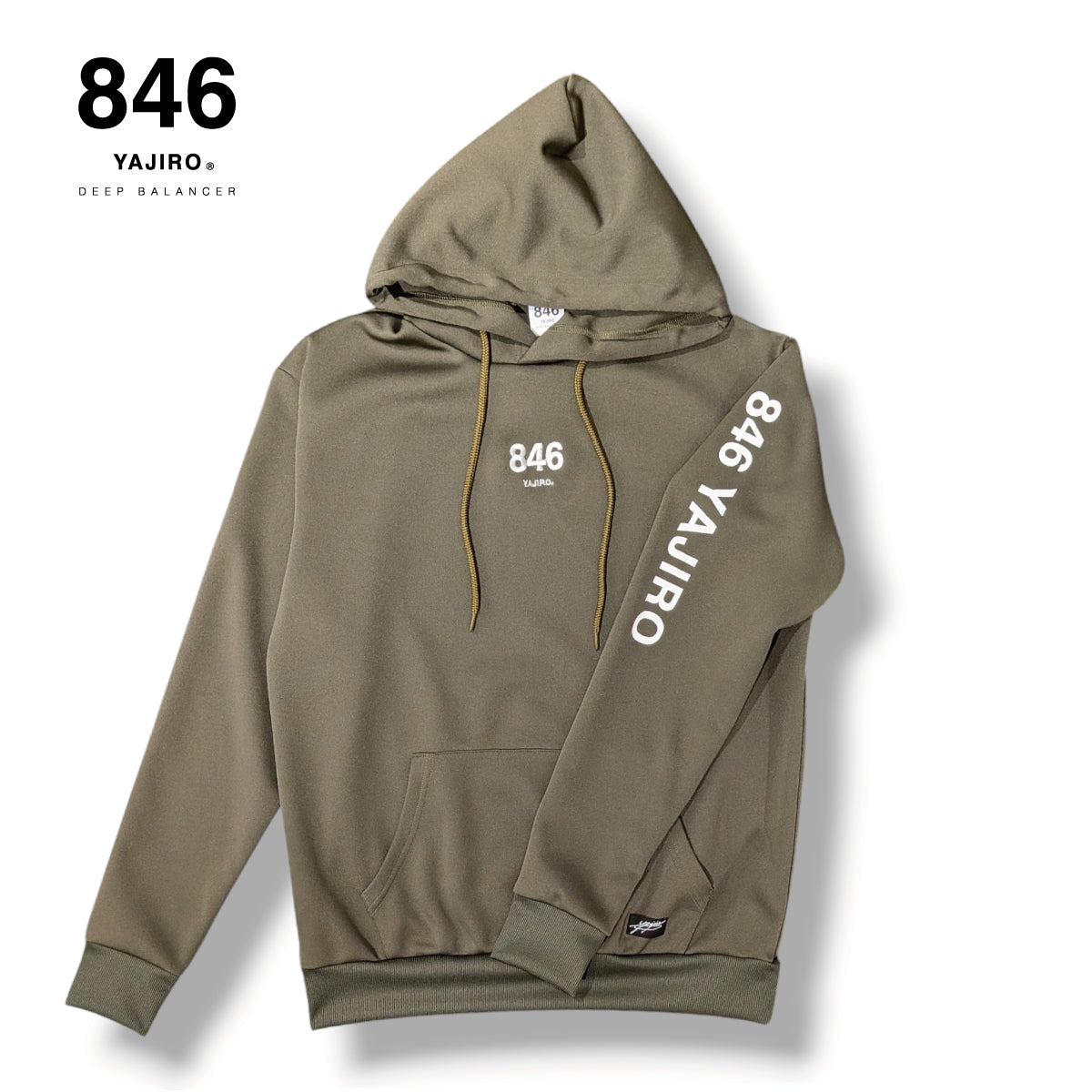 Dry Parka JOY Back Print KHAKI (Unisex)