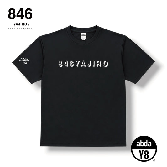joy Series T-shirt back print  〔shadow〕 Black（Unisex）