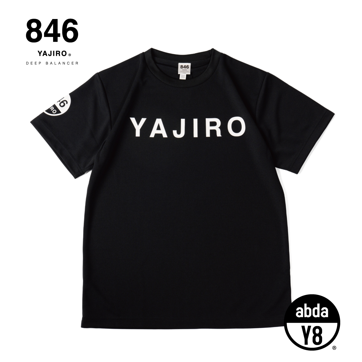 846YAJIROオンラインショップ / joy Series T-shirt Black（Unisex）