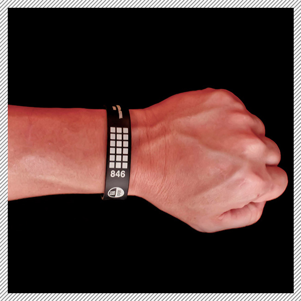 846YAJIROオンラインショップ / NEW Plasma silicon Bracelet Black